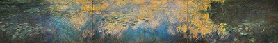 Reflections of Clouds on the Water-Lily Pond Claude Monet
